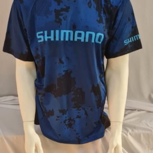 Short Sleeve Fishing Shirt – Blue Cow