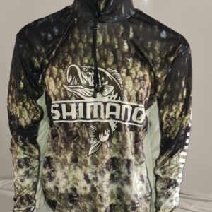 Hooded Fishing Shirt – Bass Camo