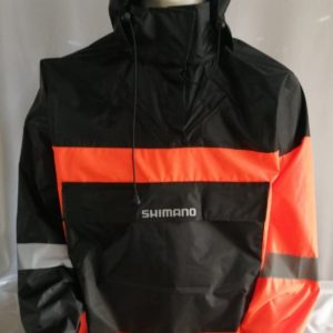 63 Shimano Smock Jacket – Black+Lumo Orange